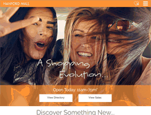 Tablet Screenshot of hanfordmall.com